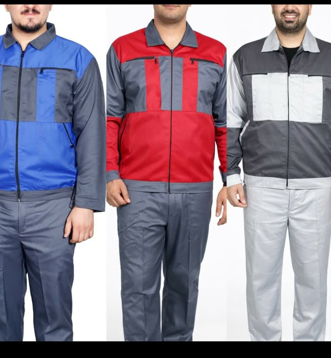 لباس کار کجراه درجه 1 مدل ایسان